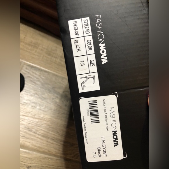 Fashion Nova “Make You A Believer Heel” - Picture 10 of 11